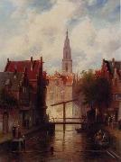 European city landscape, street landsacpe, construction, frontstore, building and architecture. 139 unknow artist